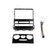 9" Car Radio Frame Bracket Stereo Mounting Frame with Wiring Harness Compatible with Toyota Prado 2003 2004 2005 2006 2007 2008 2009 view 1