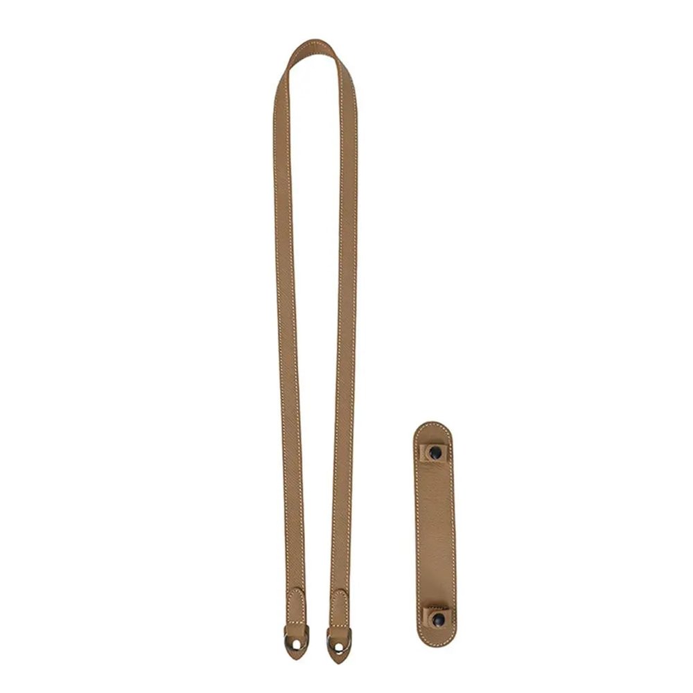 88JUNYh Camera Strap for Women Leather Camera Shoulder Strap Accessories Neck Lanyard(Brown)