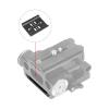 80MM Quick Release Tripod Baseplate Supporting 1/4in & 3/8in Thread Aluminum Tripod Baseplate Easy Carry for Camera Cages Video Stabilizer Plate view 2