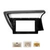 10" Car Radio Frame Bracket Stereo Mounting Frame with Wiring Harness Compatible with Perodua Myvi 2017 2018 2019 RHD view 2