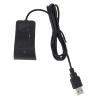 Yunseity USB Fingerprint Scanner, 360 Degree Touch Biometric Reader for Wins 10, 11 with Auto Driver Setup and 5ft Cable - No Password Login, Multi Account Support view 1