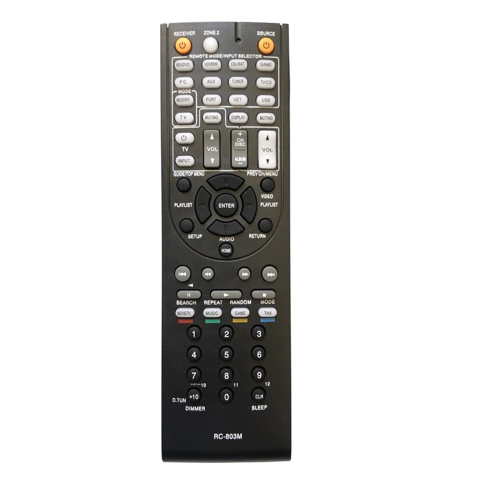 ZJSWTH Remote Control for RC-812M RC-801M RC-807M RC-834M RC-834M RC-810M HT-S6500 AV RC-799M/24140799