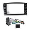 9" Car Radio Frame Bracket Stereo Mounting Frame with Wiring Harness Compatible with Benz ML/GL 2006 2007 2008 2009 2010 2011 2012 view 1