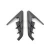 2pcs Side Camera Cover Compatible with Tesla New Model Y Juniper 2025 Launch 3 Highland 2024 Dash Cam Protective(Matte Carbon) view 1