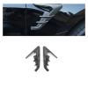 2pcs Side Camera Cover Compatible with Tesla New Model Y Juniper 2025 Launch 3 Highland 2024 Dash Cam Protective(Matte Carbon) view 2