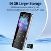96GB MP3 Players, Music Player with Bluetooth 5.2, Volorful HiFi MP3 Digital Audio Players with HD Speaker, Mini Portable MP3 Player for Kids, Hiking, Traveling, Sports, FM Radio, Recorder view 3