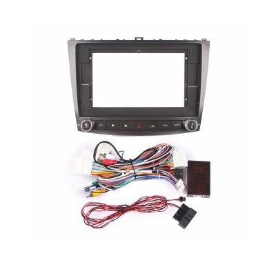 10" Car Radio Frame Bracket Stereo Mounting Frame with Wiring Harness Compatible with Lexus IS250 2005 2006 2007 2008 2009 2010 2011 2012