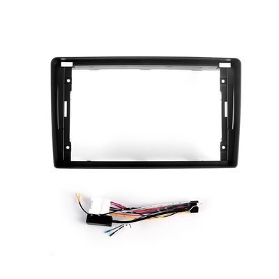 9" Car Radio Frame Bracket Stereo Mounting Frame with Wiring Harness Compatible with Mitsubishi VERYCA A180/ A190 2018 2019 2020