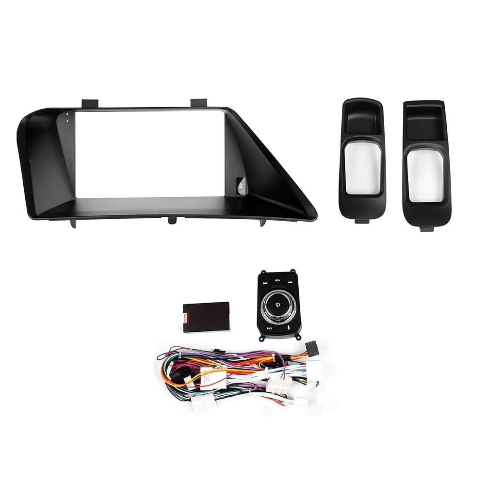 9" Car Radio Frame Bracket Stereo Mounting Frame with Wiring Harness Compatible with Lexus RX270 RX350 2009 2010 2011 2012 2013 2014
