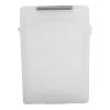 2.5in Hard Drive Disk Protective Box, Shockproof Anti Static Transparent Storage Case Green Red Blue White Grey Hard Disk Protector Storage Case (White) view 1