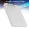 2.5in Hard Drive Disk Protective Box, Shockproof Anti Static Transparent Storage Case Green Red Blue White Grey Hard Disk Protector Storage Case (White) view 4