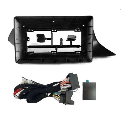 10.1" Car Radio Frame Bracket Stereo Mounting Frame with Wiring Harness Compatible with Benz E-Class 2010 2011 2012 2013 2014 2015