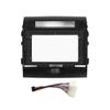 10.1" Car Radio Frame Bracket Stereo Mounting Frame with Wiring Harness Compatible with Toyota Land Cruiser 2007 2008 2009 2010 2011 2012 2013 2014 2015 view 1