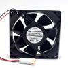 09225VE-24P-CA 9225 3-Wire DC24V 0.37A 8.88W 92x92x25mm 92mm Frequency Inverter Cooling Fan view 1