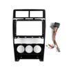 9" Car Radio Frame Bracket Stereo Mounting Frame with Wiring Harness Compatible with Lada Priora 2013 2014 2015 2016 2017 2018 UV Black view 1