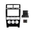 9" Car Radio Frame Bracket Stereo Mounting Frame with Wiring Harness Compatible with Lada Priora 2013 2014 2015 2016 2017 2018 UV Black view 2