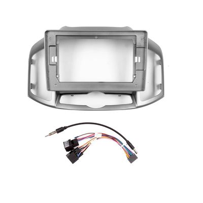 10" Car Radio Frame Bracket Stereo Mounting Frame with Wiring Harness Compatible with Chevrolet Captiva 2011 2012 2013 2014 2015