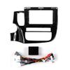 10" Car Radio Frame Bracket Stereo Mounting Frame with Wiring Harness Compatible with Mitsubishi Outlander 2012 2013 2014 2015 2016 2017 2018 2019 view 1
