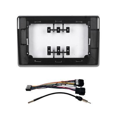10.1" Car Radio Frame Bracket Stereo Mounting Frame with Wiring Harness Compatible with Nissan Nv400/ Opel Movano/Renault Master Iii 2010 2021