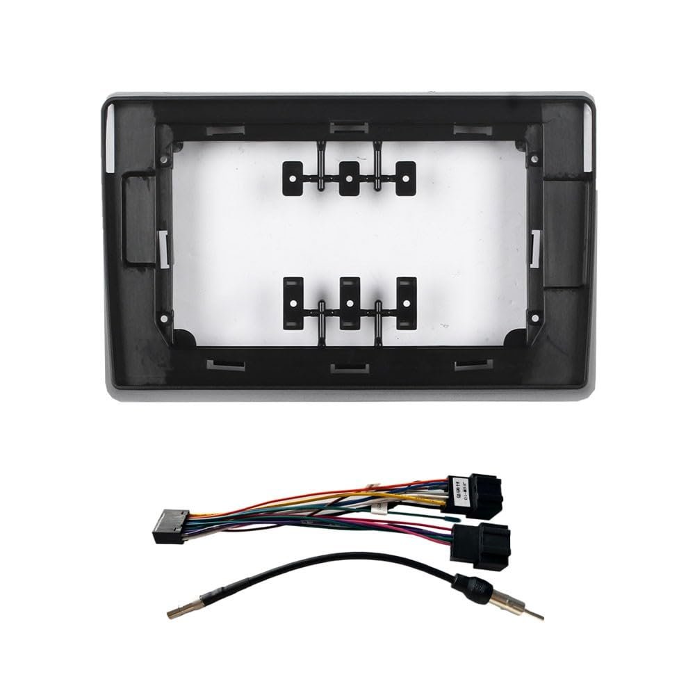 10.1" Car Radio Frame Bracket Stereo Mounting Frame with Wiring Harness Compatible with Nissan Nv400/ Opel Movano/Renault Master Iii 2010 2021