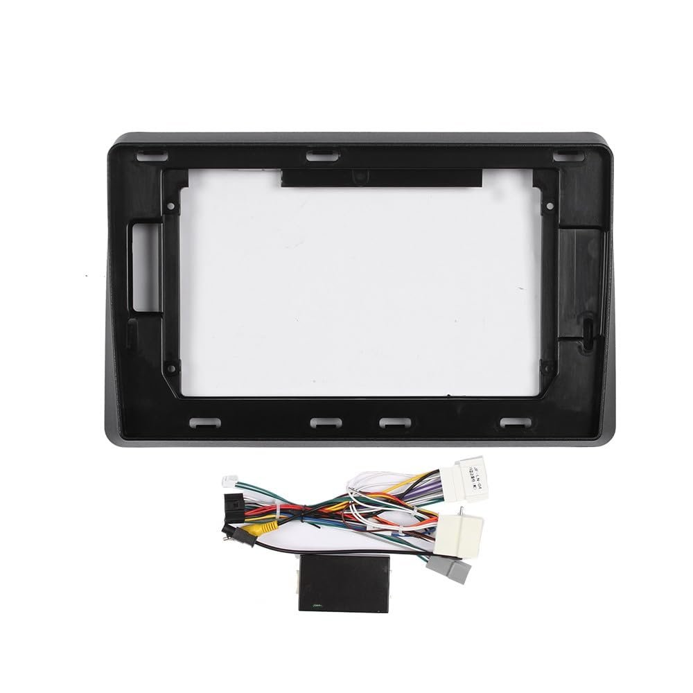 10.1" Car Radio Frame Bracket Stereo Mounting Frame with Wiring Harness Compatible with Renault Master 2021