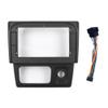 10.1" Car Radio Frame Bracket Stereo Mounting Frame with Wiring Harness Compatible with Perodua Kelisa 2001 2002 2003 2004 2005 2006 2007 RHD view 3