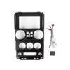 9" Car Radio Frame Bracket Stereo Mounting Frame with Wiring Harness Compatible with Jeep Wrangler 2008 2009 2010 4 Door view 1