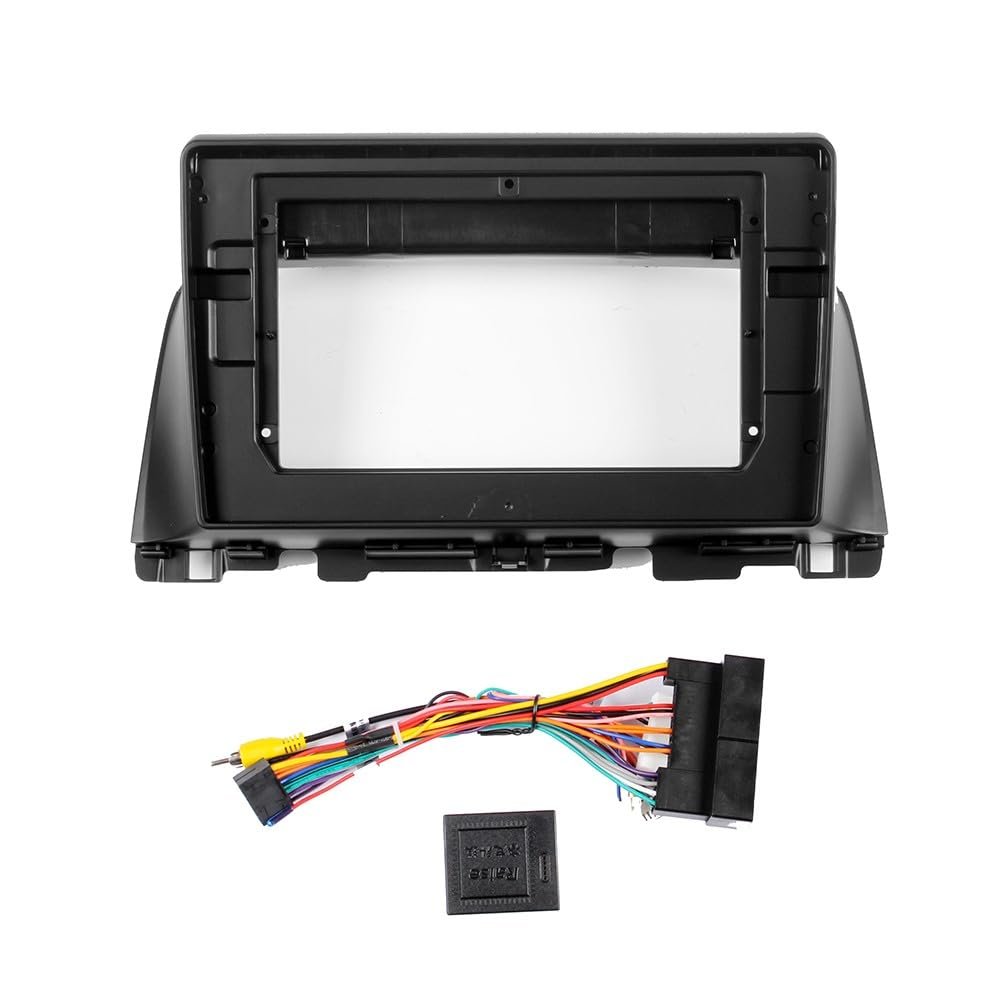 10" Car Radio Frame Bracket Stereo Mounting Frame with Wiring Harness Compatible with Kia Optima K5 2016 2017 2018 2019