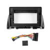 10" Car Radio Frame Bracket Stereo Mounting Frame with Wiring Harness Compatible with Kia Optima K5 2016 2017 2018 2019 view 1