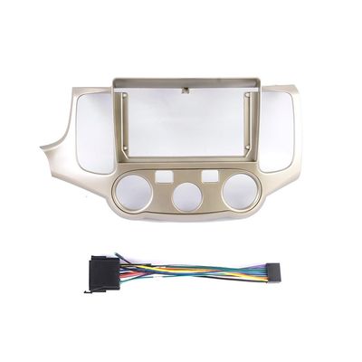9" Car Radio Frame Bracket Stereo Mounting Frame with Wiring Harness Compatible with Kia MAGENTIS 2005 2006 2007 2008/ Optima 2006 2007 2008