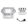 10" Car Radio Frame Bracket Stereo Mounting Frame with Wiring Harness Compatible with Ford Mondeo GTDi240 2007 2008 2009 2010 MT view 1