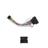 10" Car Radio Frame Bracket Stereo Mounting Frame with Wiring Harness Compatible with Ford Mondeo GTDi240 2007 2008 2009 2010 MT view 2