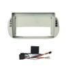 9" Car Radio Frame Bracket Stereo Mounting Frame with Wiring Harness Compatible with Fiat 500 2007 2008 2009 2010 2011 2012 2013 2014 2015 view 1