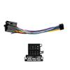 9" Car Radio Frame Bracket Stereo Mounting Frame with Wiring Harness Compatible with Hyundai Getz 2004 2005 2006 LHD Silver view 3