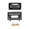 10.1" Car Radio Frame Bracket Stereo Mounting Frame with Wiring Harness Compatible with Kia K3 2020 2021 UV Black view 2