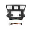 10" Car Radio Frame Bracket Stereo Mounting Frame with Wiring Harness Compatible with Toyota Highlander 2007 2008 2009 2010 2011 2012 2013 2014 view 1