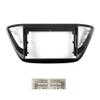 9" Car Radio Frame Bracket Stereo Mounting Frame with Wiring Harness Compatible with Hyundai Accent/Verna 2018+ view 2