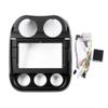 10.1" Car Radio Frame Bracket Stereo Mounting Frame with Wiring Harness Compatible with Jeep Compass Patriot 2010 2011 2012 2013 2014 2015 2016 view 1