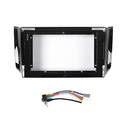 10" Car Radio Frame Bracket Stereo Mounting Frame with Wiring Harness Compatible with Nissan Sylphy 2012 2013 2014 2015