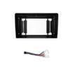 9" Car Radio Frame Bracket Stereo Mounting Frame with Wiring Harness Compatible with Toyota Land Cruiser 90 1998 1999 2000 2001 2002 LHD view 1