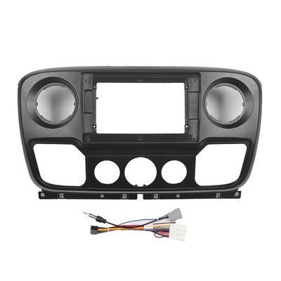 10.1" Car Radio Frame Bracket Stereo Mounting Frame with Wiring Harness Compatible with Nissan NV400 2010 2011 2012 2013 2014 2015 2016 2017 2018 2019 2020 2021 2022