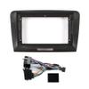 9" Car Radio Frame Bracket Stereo Mounting Frame with Wiring Harness Compatible with Skoda Superb 2009 2010 2011 2012 2013 2014 view 1