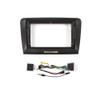 9" Car Radio Frame Bracket Stereo Mounting Frame with Wiring Harness Compatible with Skoda Superb 2009 2010 2011 2012 2013 2014 view 3