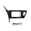 10" Car Radio Frame Bracket Stereo Mounting Frame with Wiring Harness Compatible with Toyota Corolla/LevinBig Hole 2017 2018 2019 view 1