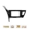 10" Car Radio Frame Bracket Stereo Mounting Frame with Wiring Harness Compatible with Toyota Corolla/LevinBig Hole 2017 2018 2019 view 2
