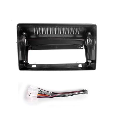 9" Car Radio Frame Bracket Stereo Mounting Frame with Wiring Harness Compatible with Toyota VITZ/Yaris/Echo 1999 2000 2001 2002 2003 2004 2005