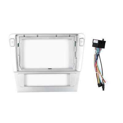 9" Car Radio Frame Bracket Stereo Mounting Frame with Wiring Harness Compatible with VW Passat B7 2004 2005 2006 2007 2008 2009 2010