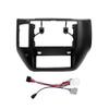 9" Car Radio Frame Bracket Stereo Mounting Frame with Wiring Harness Compatible with Nissan Patrol 2004 2005 2006 2007 2008 2009 2010 2011 2012 view 1