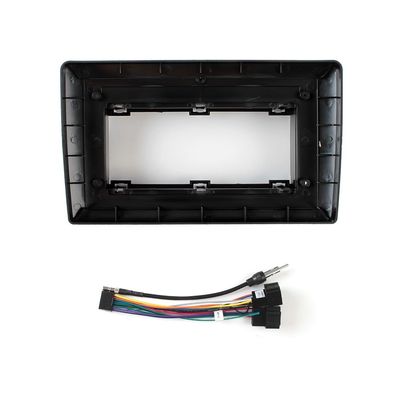 10.1" Car Radio Frame Bracket Stereo Mounting Frame with Wiring Harness Compatible with Chevrolet COBALT2005 2006-2010 Equinox 2005 2006 HHR 2006 2011 Malibu 2004-2012