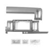 10.1" Car Radio Frame Bracket Stereo Mounting Frame with Wiring Harness Compatible with Toyota Hiace 2010 2011 2012 2013 2014 2015 2016 2017 2018 RHD view 2